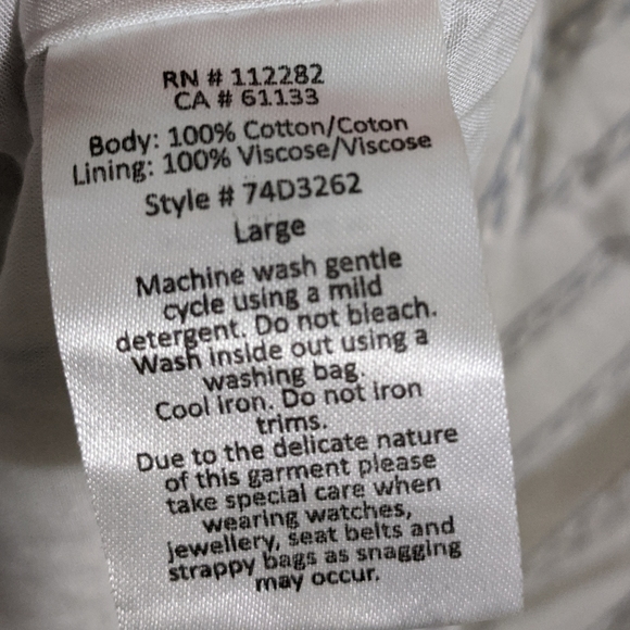 NWT Greylin Avery Embroidered Ruffle Mini Dress L - Picture 6 of 6